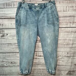 Lane Bryant 20 Mid Rise Boyfriend Jogger Flex Magic Waistband Stretchy